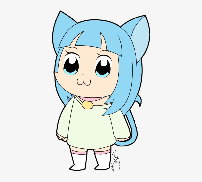 So The Pop Team Epic Anime Is Really Good - Cartoon, transparent png download