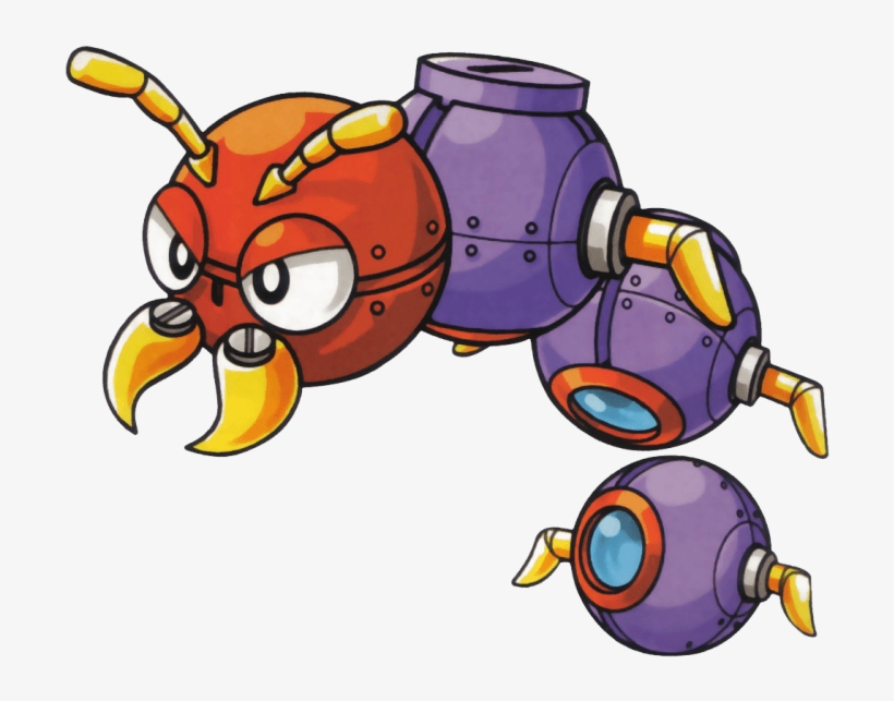 #catercrawler From The #sonic Advance 2 Official Artwork - Sonic Advance 3 Enemies, transparent png download