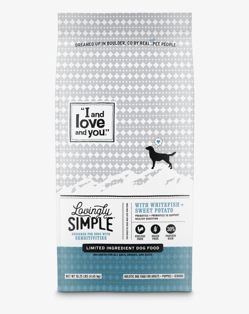I And Love And You Lovingly Simple Grain Free Lid Whitefish - Love And You - Canned Dog Food Gobble It Up Stew Turkey, transparent png download