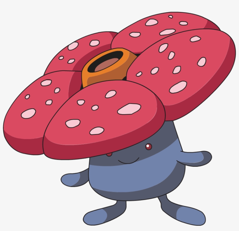 045vileplume Ag Anime - Vileplume Pokemon, transparent png download