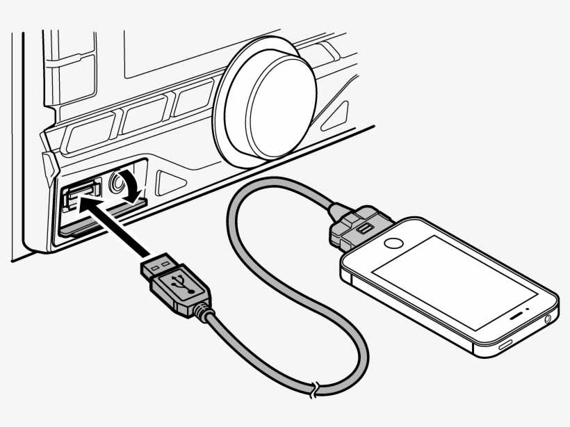 Iphone Or Ipod Touch - Cable, transparent png download