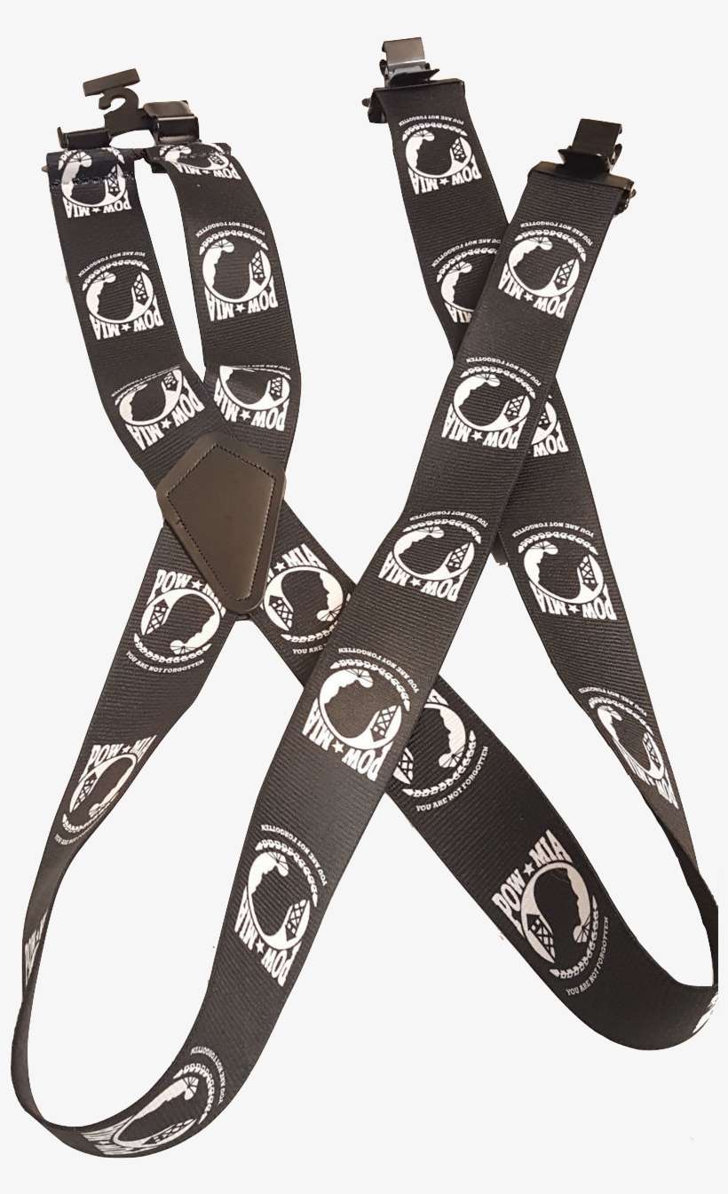 Pow-mia Suspenders 48 Inch - Strap, transparent png download
