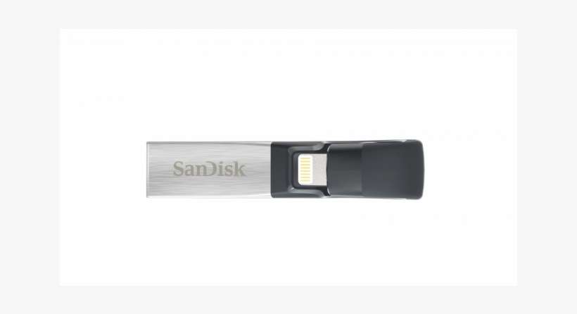 Prev Next - Sandisk Ixpand 32 Gb Flash Drive - Usb 3.0/apple Lightning, transparent png download