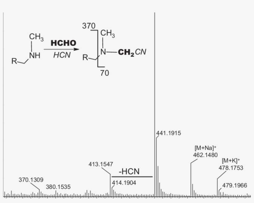 Low Energy Full Scan Mass Spectrum For M14 Formed From - Diagram, transparent png download