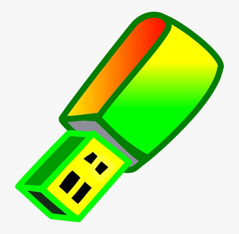 Usb, Drive, Flash, Action, Storage, Memory, Technology - Usb Flash Drive, transparent png download