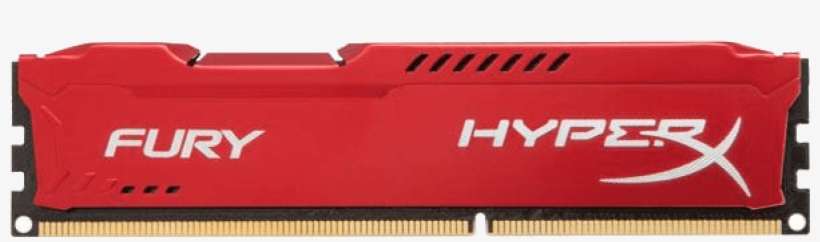 Kingston Hyperx Fury Red 8gb Ddr, transparent png download