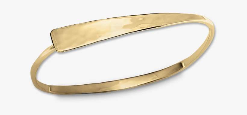 Ed Levin 14kt Gold Squircle Flip Bracelet - Gold, transparent png download