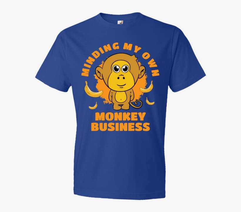 Monkey Business Tee Shirts - T Shirt Design For Christmas, transparent png download