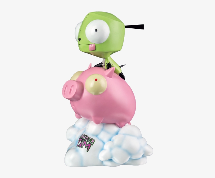 Gir On Pig 10" Statue - Invader Zim Pop Ride, transparent png download