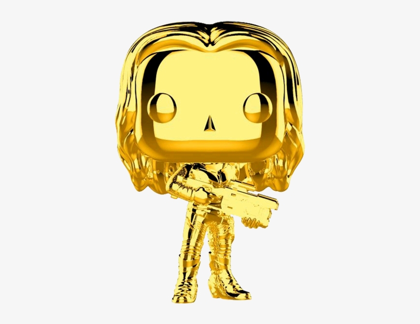 Marvel Studios 10th Anniversary - Gamora Chrome Funko, transparent png download