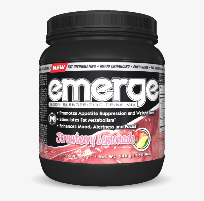 Emerge Strawberry Lemonade - Blue Raspberry Flavor, transparent png download