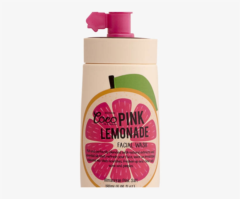Pink Lemonade Facial Wash - Product, transparent png download
