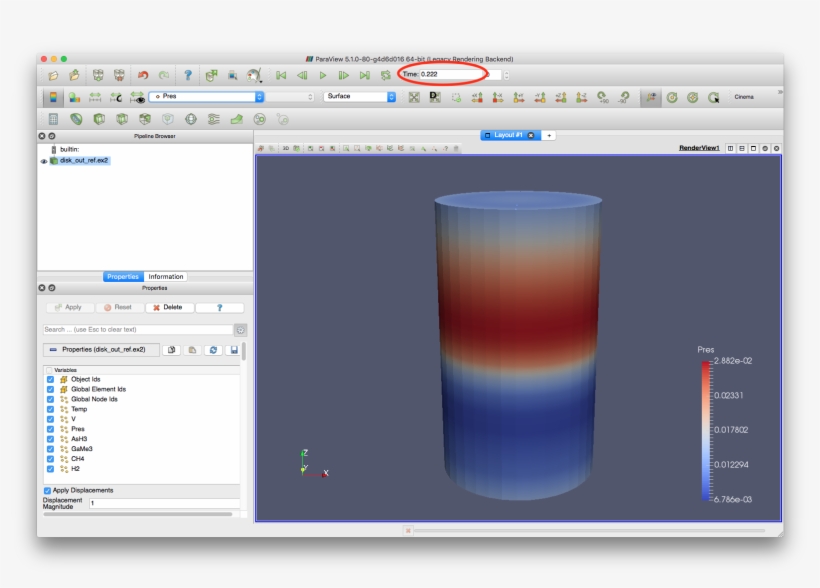 Change The Animation Clock Precision In Paraview - Graphics Software, transparent png download
