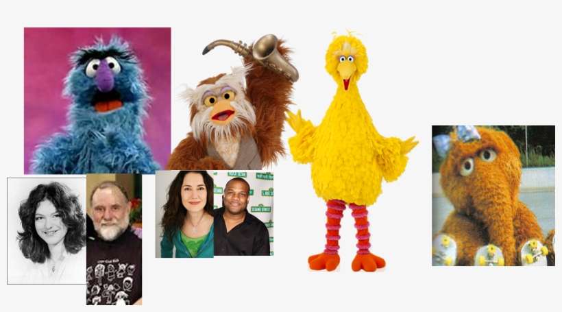 Muppet Wiki Behind The Scenes Sesame Street Conga Part - Porte Clé En Métal En Forme De Grand Oiseau, transparent png download