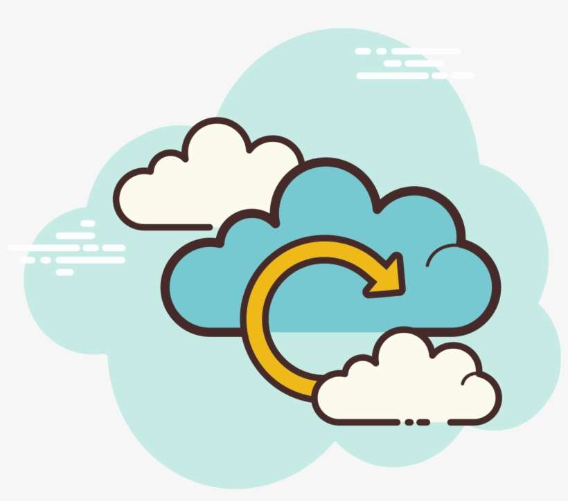 Cloud Refresh Icon - Icon, transparent png download
