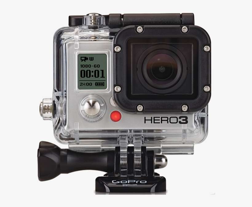 Gopro Hero 3 Wi-fi Enabled Hd Camera Black Edition - Gopro Kamery, transparent png download