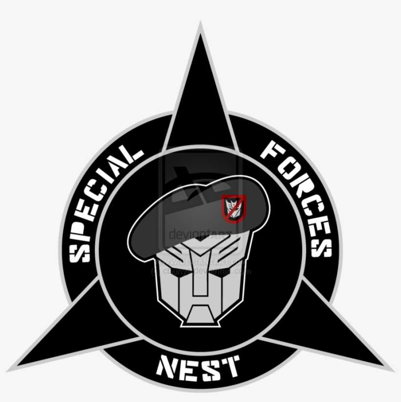 Transformers Nest Special Forces Custom Logo By Cbunye-d4rvidt - Logotipos De Fuerzas Especiales, transparent png download