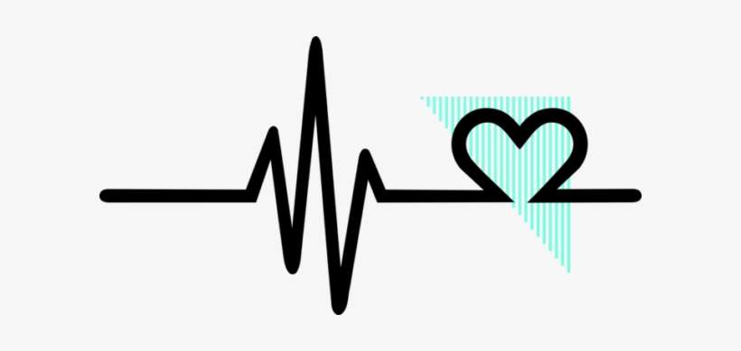 Heartbeat Pulse Business Feamle Founders - Frequency Heart Love Magnet, transparent png download