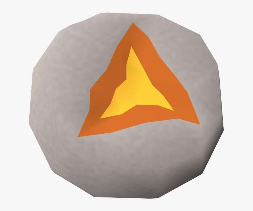 Til The Lava Rune Symbol Is A Dorito - Lava Rune Osrs PNG Image ...
