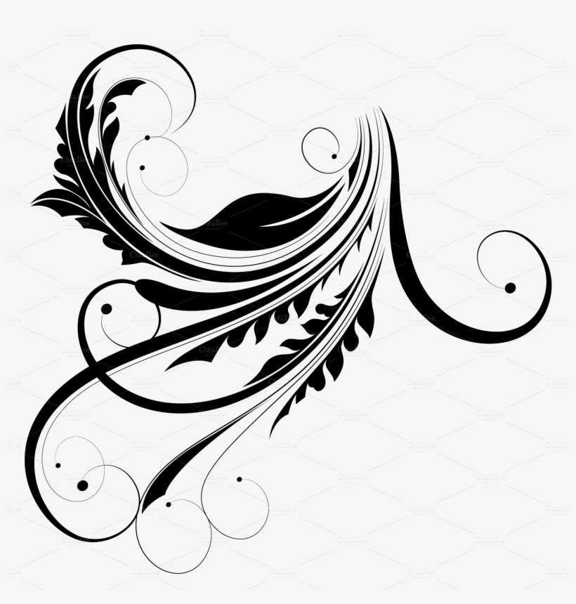 Png Image Information - Vector Design Png Black And White, transparent png download