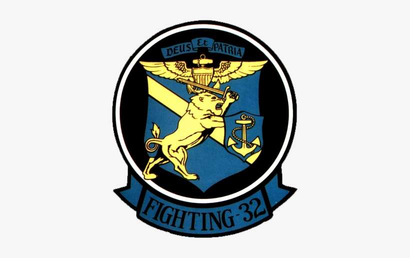 Fighter Squadron 32 Insignia C1998 - Vf 32, transparent png download