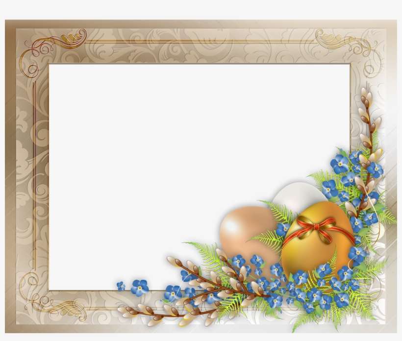 Easter Frames Png Free Download - Easter Frames Png, transparent png download