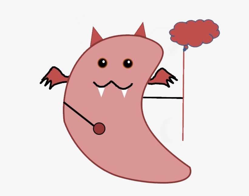 Talking Evilbean - Cartoon, transparent png download