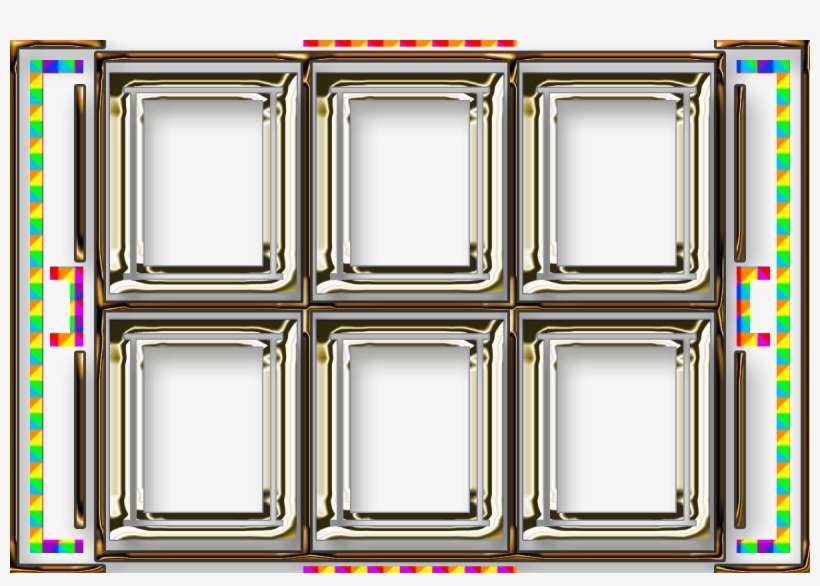 Download 6 Picture Frames With Blank Background - 6 Photo Frame Png ...
