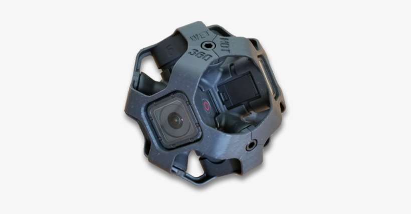 Wethot360 Waterproof 8k 360 Camera Rig For Gopro Hero - Gopro Session 5 360 Rig, transparent png download