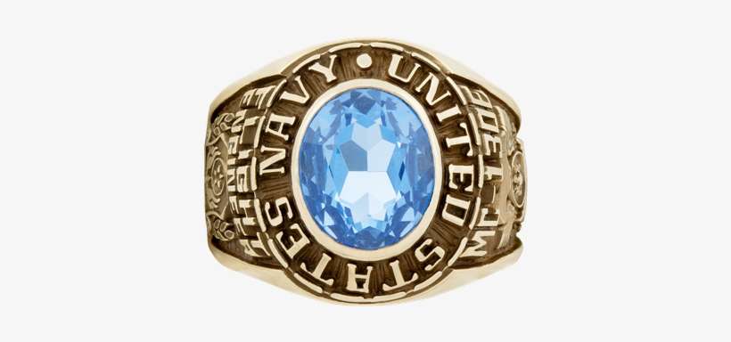 Solid God Navy Ring Us Navy Ring Top - Sailor, transparent png download