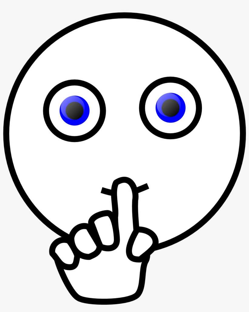 Speaking - Quiet Clipart, transparent png download