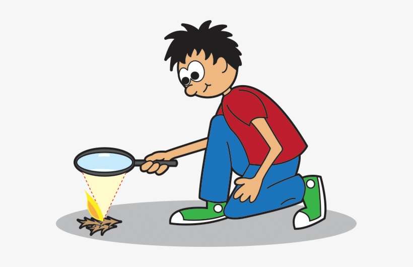 To Burn A Hole In A Piece Of Paper , You'll Recall Magnifying Glass