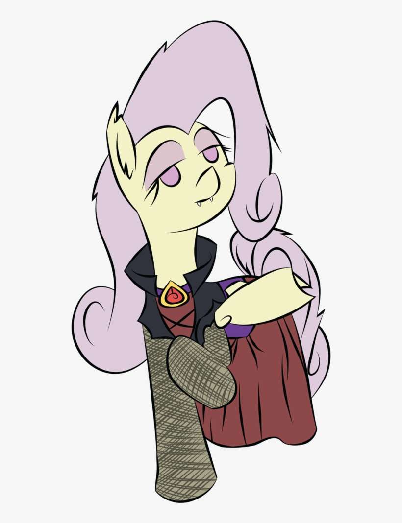 Liracrown, Bat Pony, Clothes, Costume, Dress, Eyeliner, - Fluttershy, transparent png download