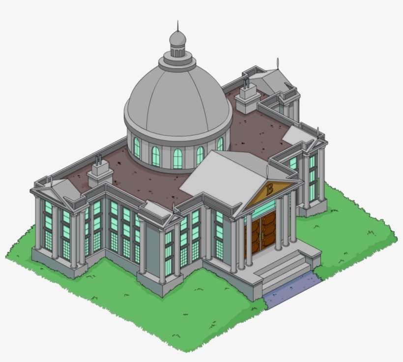Burns Manor - Mansao Do Sr Burns, transparent png download