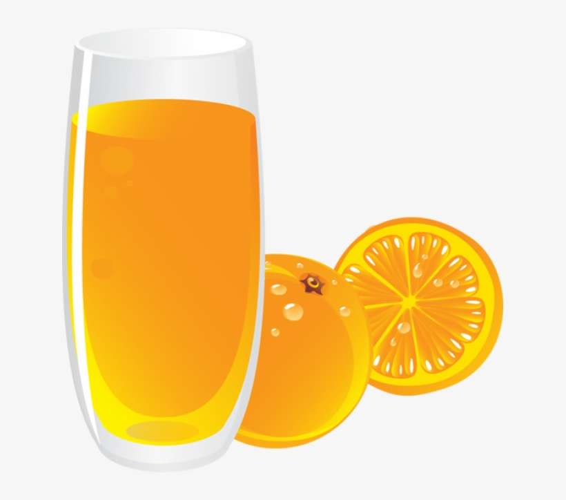Glass Of Orange Juice Png - Juice, transparent png download