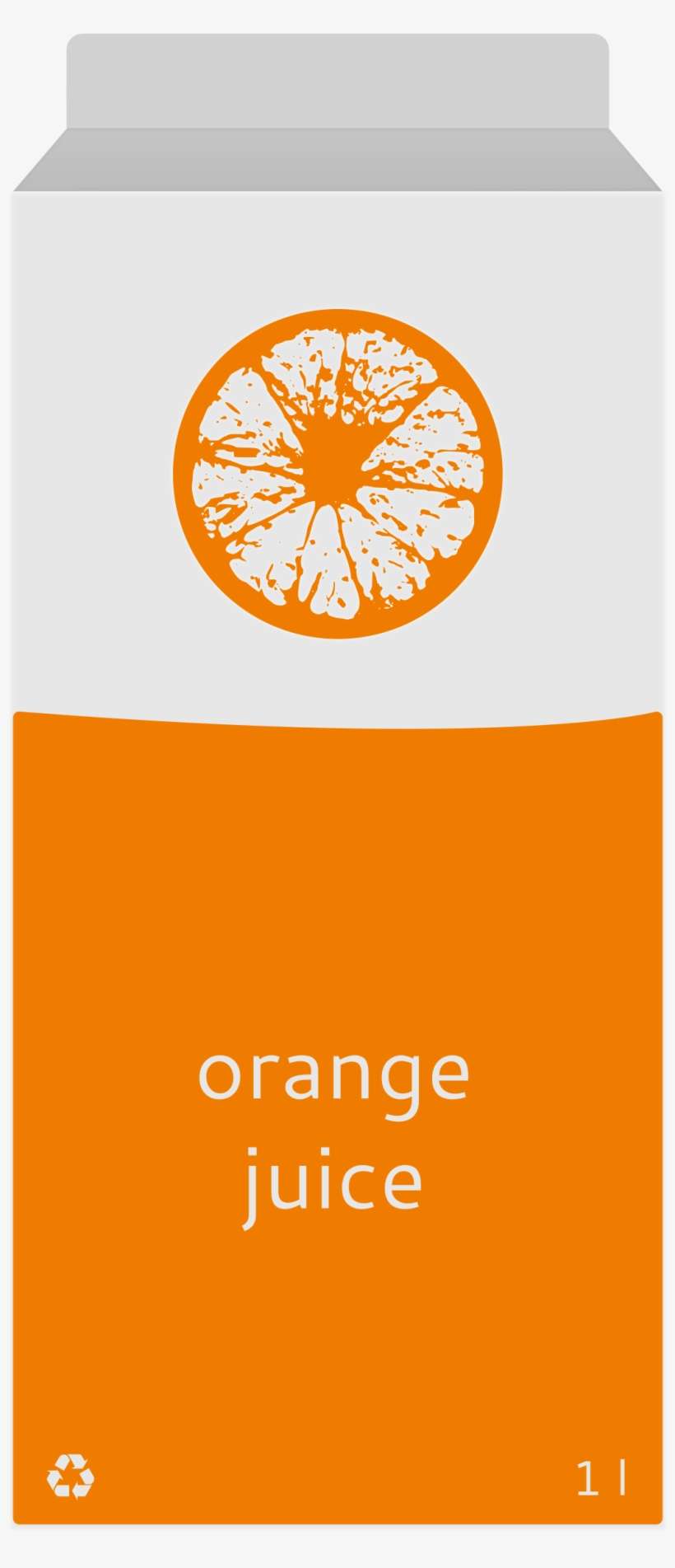 This Free Icons Png Design Of Orange Juice Carton, transparent png download