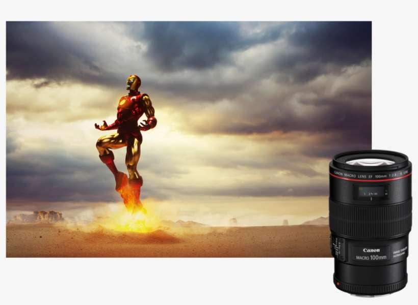 100mm - 2.8 L Macro Is Usm, transparent png download