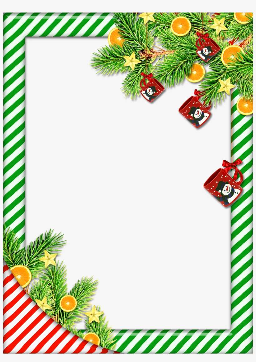 Holiday Photo Frame Png, transparent png download