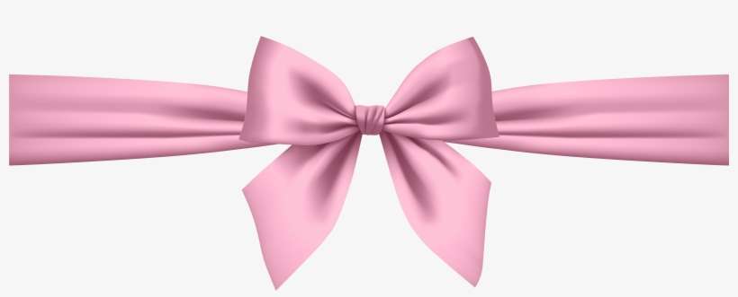 Pink Bow Png, transparent png download