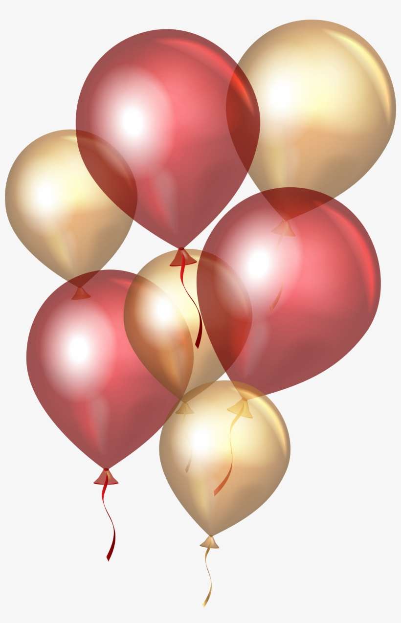 Transparent Red Balloons Png Clip Art Gallery - Balloons Transparent, transparent png download