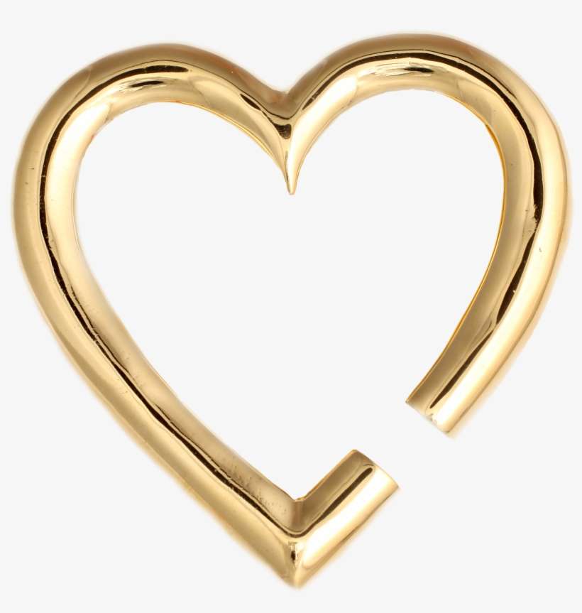 My Broken Heart Large - Transparent Broken Gold Heart, transparent png download