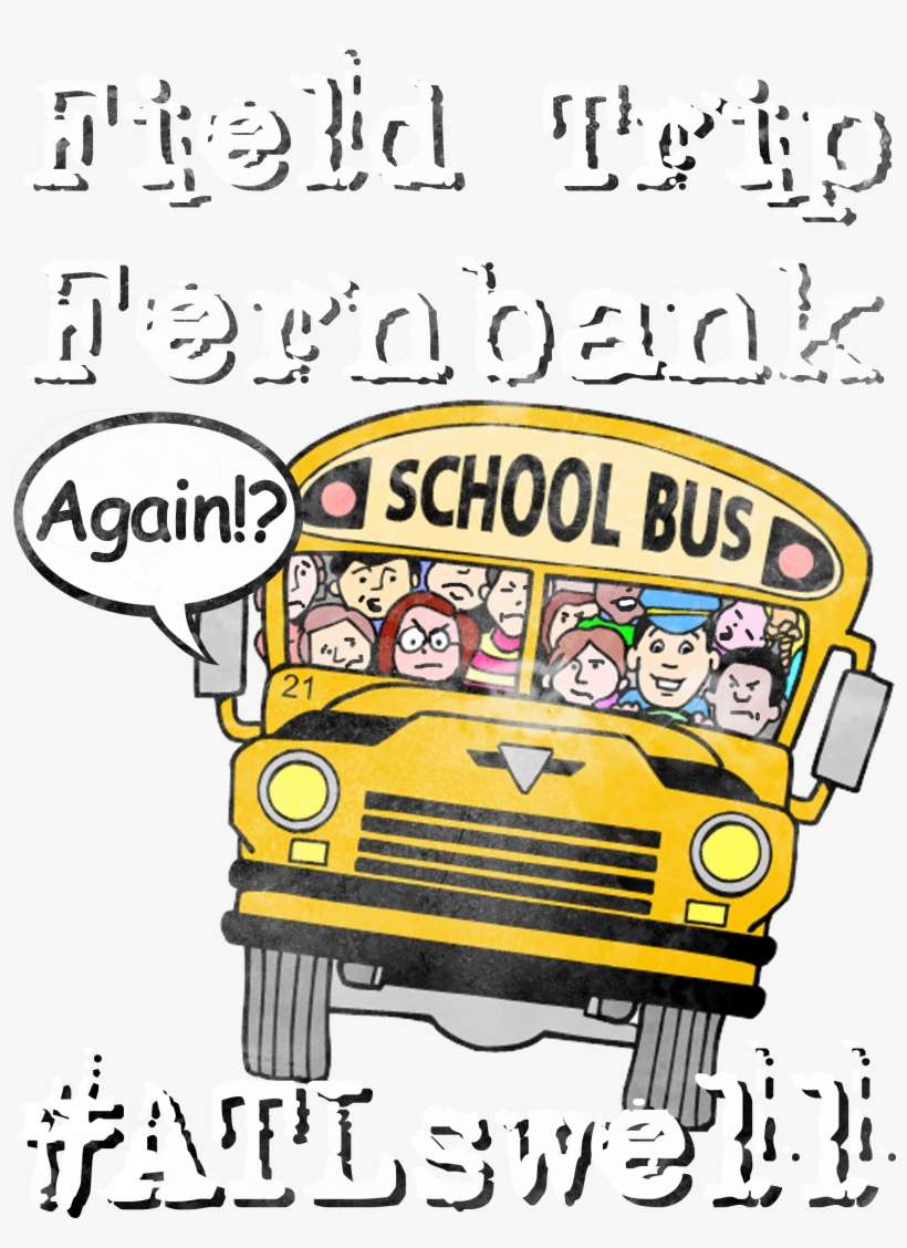 Fieldtrip - Safety Rules In School Bus, transparent png download