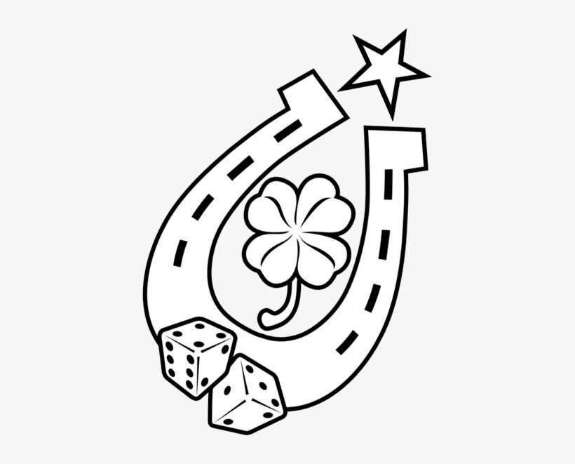 Logo Bw Angle - Good Luck Bar & Grill, transparent png download