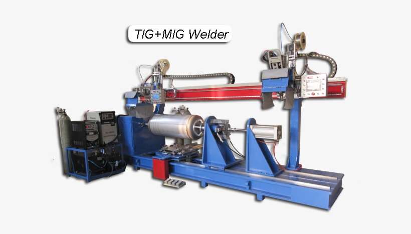 Automated Circumferential Lathe Welder-tig Mig Welding, transparent png download