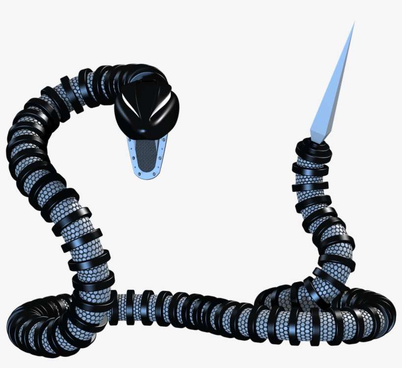 Robot Snake Png - Robot Snake Transparent, transparent png download
