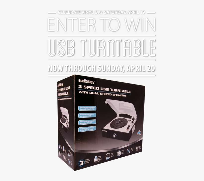 *prize To Be Awarded In The Form Of A Usb Turntable - Cooktop, transparent png download