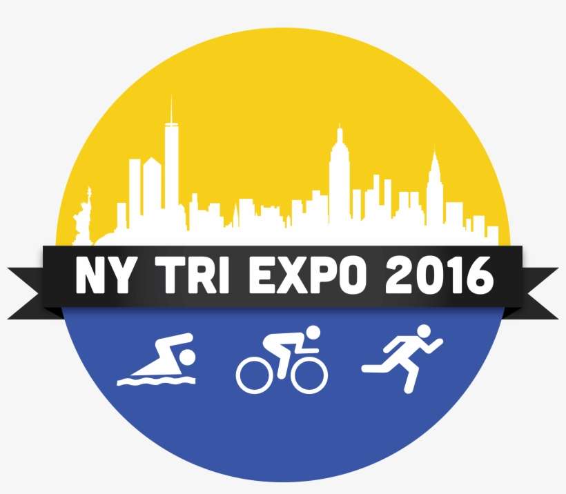 Real Good Stuff At The Ny Tri Expo - Womens Triathlon Decal Sticker Gold 7, transparent png download