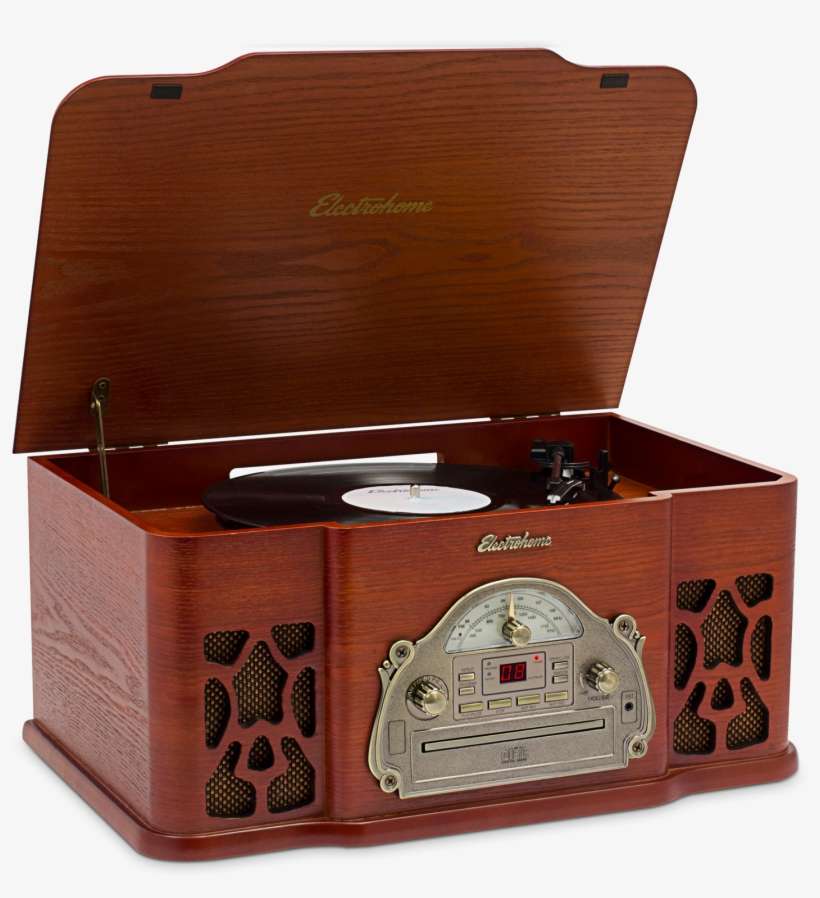 Winston Vinyl Record Player - Electrohome Record Player, transparent png download