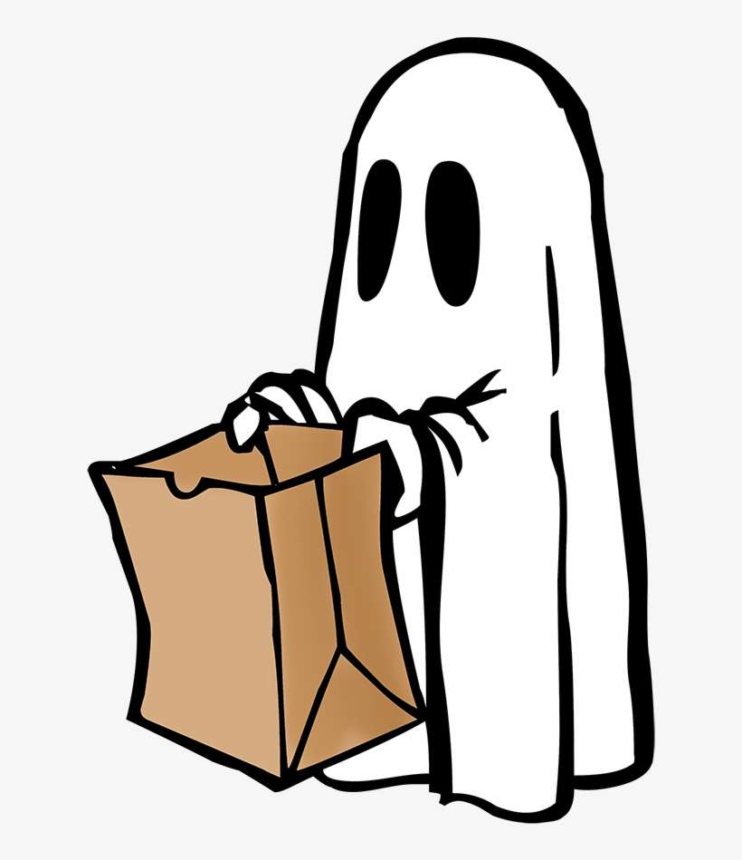 Halloween Graphics Witch - Ghost Clipart, transparent png download