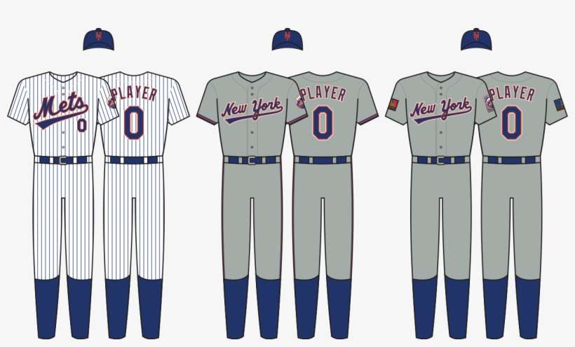 The Mets Made A Brief Overhaul That Lasted From 1993 - Mets Home Road Uniforms, transparent png download